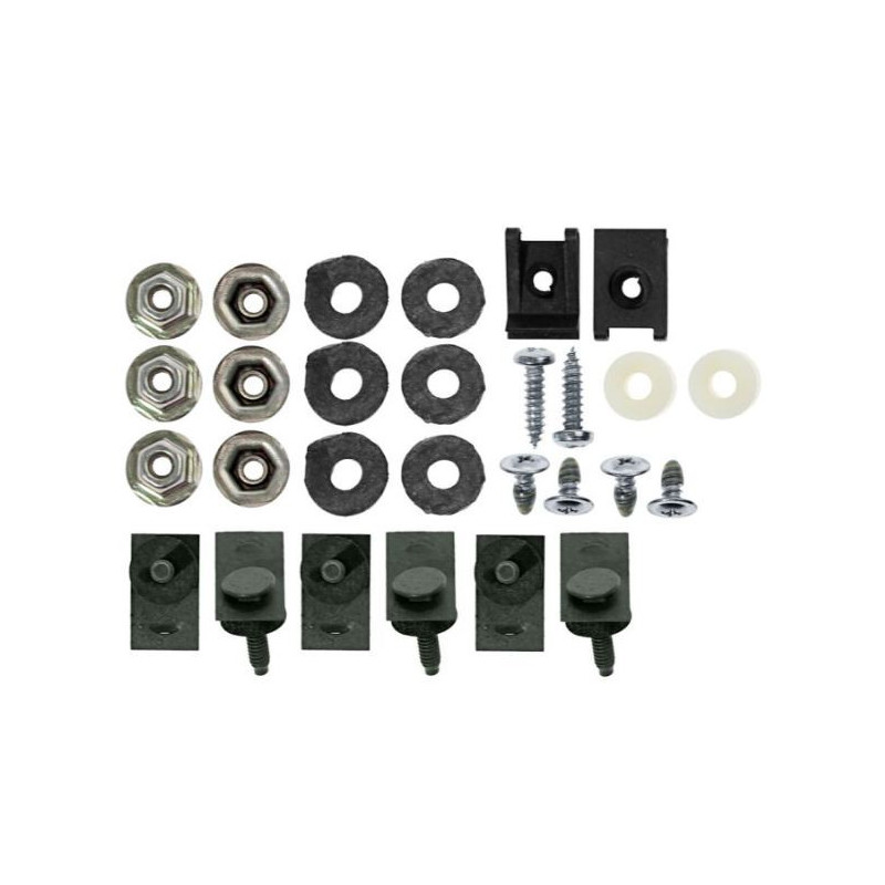 Kit de fixation de moulure de calandre inférieur pour Mustang de 1970