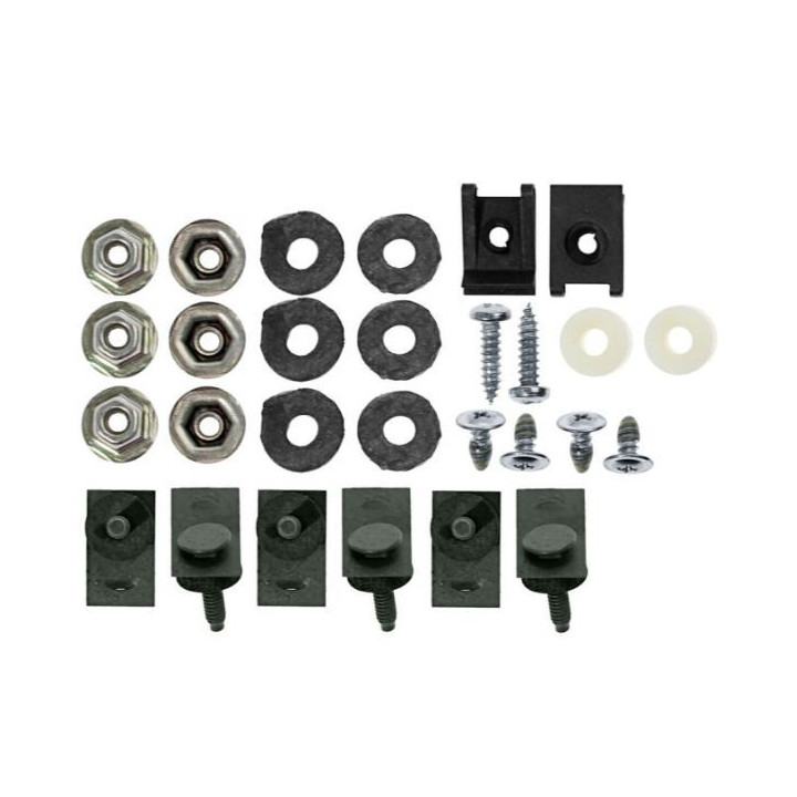 Kit de fixation de moulure de calandre inférieur pour Mustang de 1970