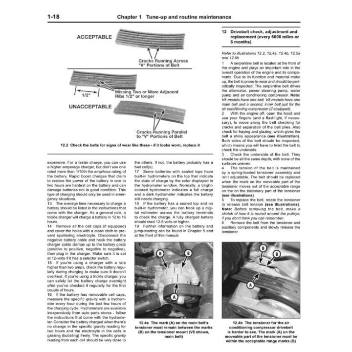 Manuel de réparation pour Corvette de 1984 à 1996