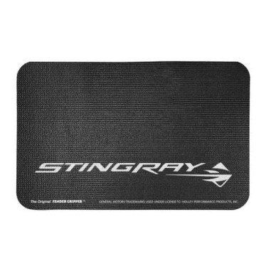 Tapis de protection d'aile avec logo Stingray pour Corvette 2014-2019