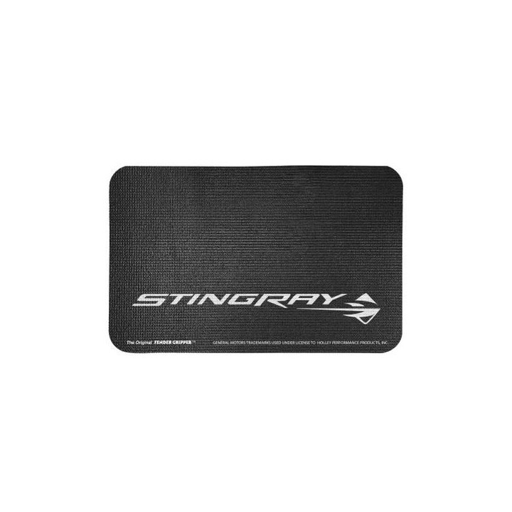 Tapis de protection d'aile avec logo Stingray pour Corvette 2014-2019