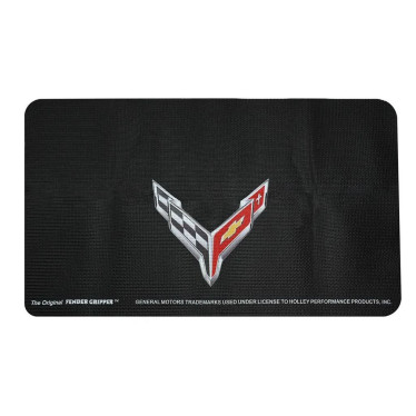 Tapis de protection d'aile avec logo pour Corvette C8 de 2020 à 2026