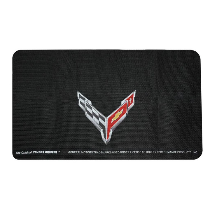 Tapis de protection d'aile avec logo pour Corvette C8 de 2020 à 2026