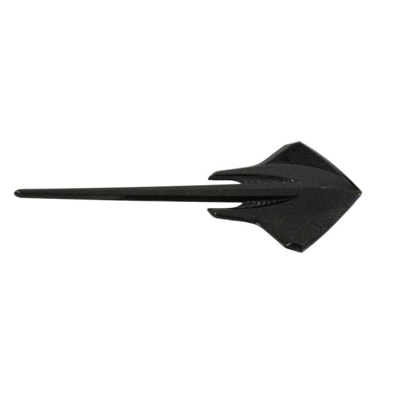 Emblème d'aile Stingray noir carbone pour Corvette C7 de 2014 à 2019