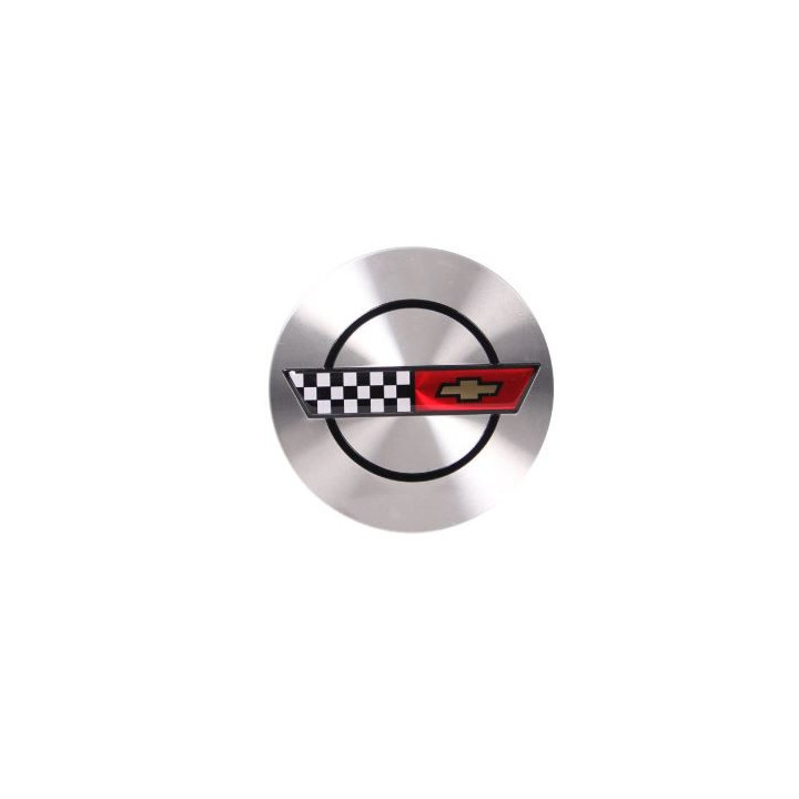 Centre de roue avec logo pour Corvette de 1986 et 1990