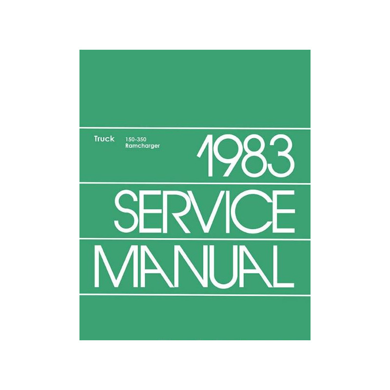 Manuel de réparation pour RAM D150, D250 et D350