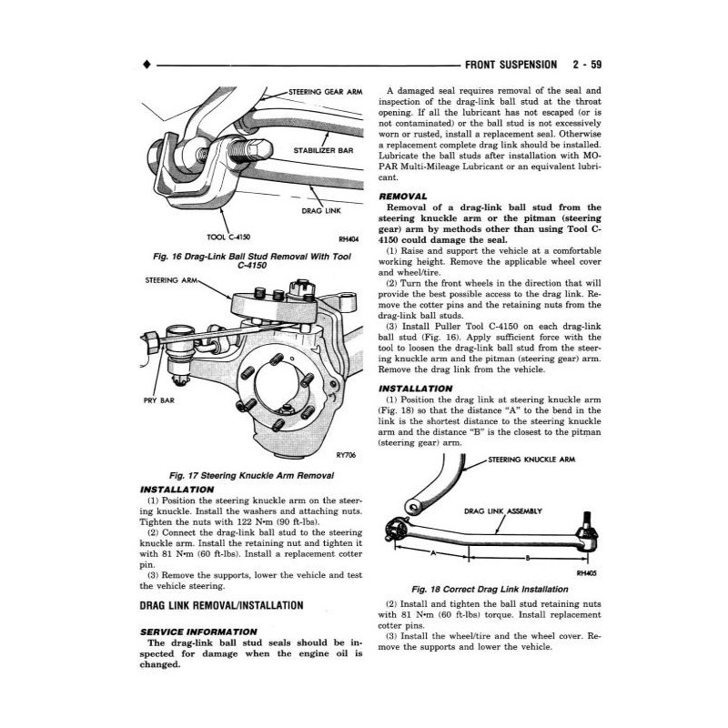 Manuel de réparation pour RAM D150 D250 D350 de 1990