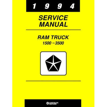 Manuel de réparation pour RAM D150 D250 D350 de 1994