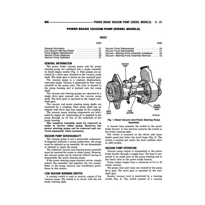Manuel de réparation pour RAM 1500 2500 3500 de 1995