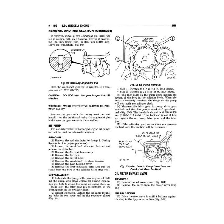 Manuel de réparation pour RAM 1500 2500 3500 de 1996