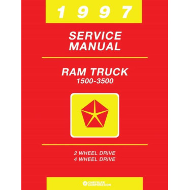 Manuel de réparation pour RAM 1500 2500 3500 de 1997