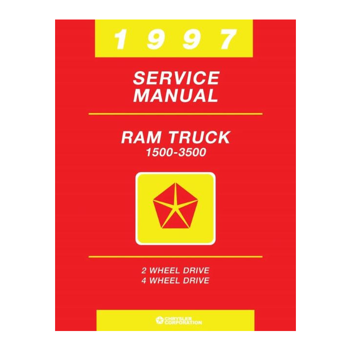 Manuel de réparation pour RAM 1500 2500 3500 de 1997