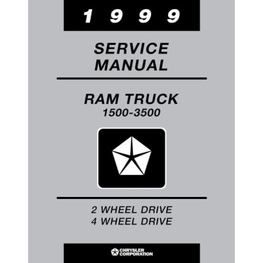 Manuel de réparation pour RAM 1500 2500 3500 de 1999