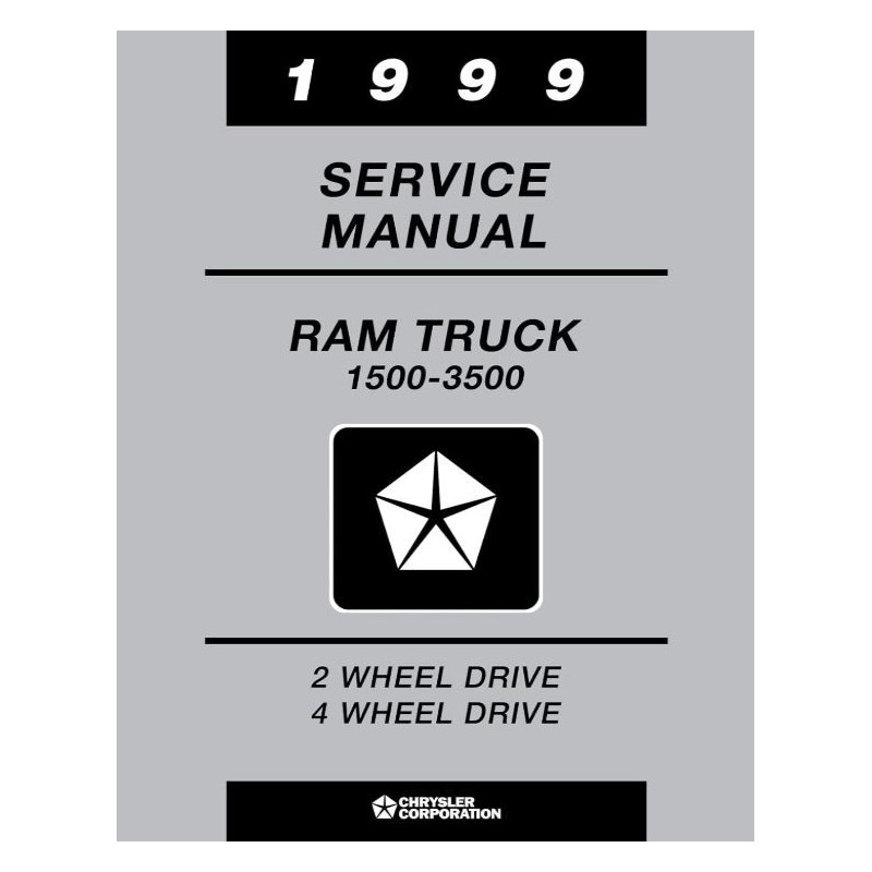 Manuel de réparation pour RAM 1500 2500 3500 de 1999