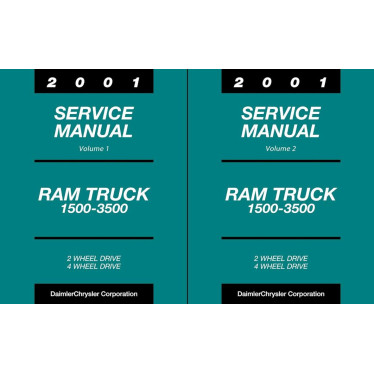Manuel de réparation pour RAM 1500 2500 3500 de 2001