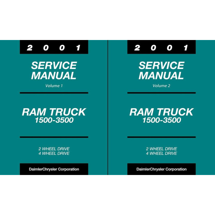 Manuel de réparation pour RAM 1500 2500 3500 de 2001