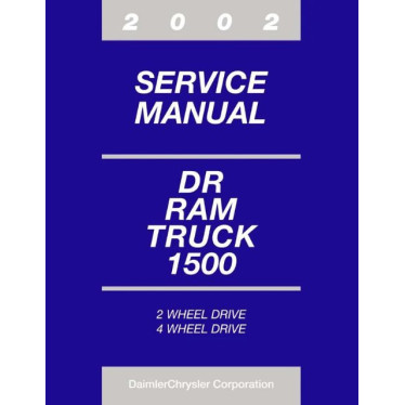 Manuel de réparation pour RAM 1500 de 2002