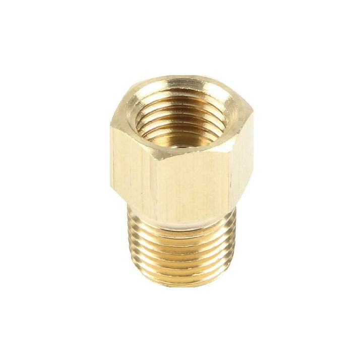 Raccord de frein 1/8 NPT mâle vers 3/8 pour tuyau 3/16