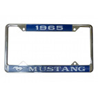 Encadrement de plaque d'immatriculation Mustang 1965