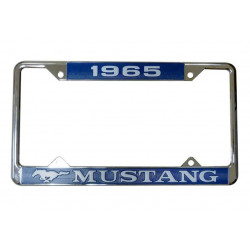 Encadrement de plaque d'immatriculation Mustang 1965