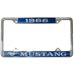Encadrement de plaque d'immatriculation Mustang 1966