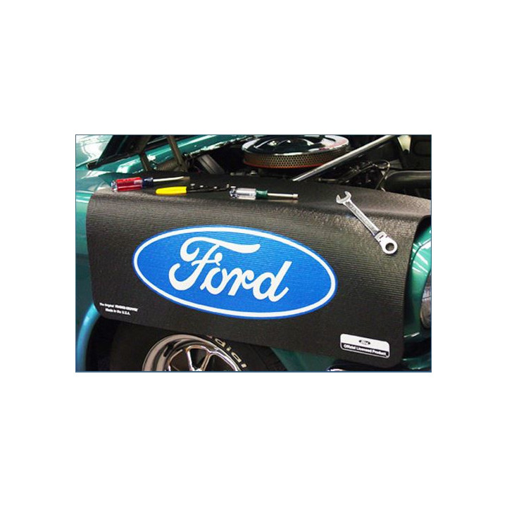 Tapis de protection d'aile siglé Ford, Mustang 64 à 2018