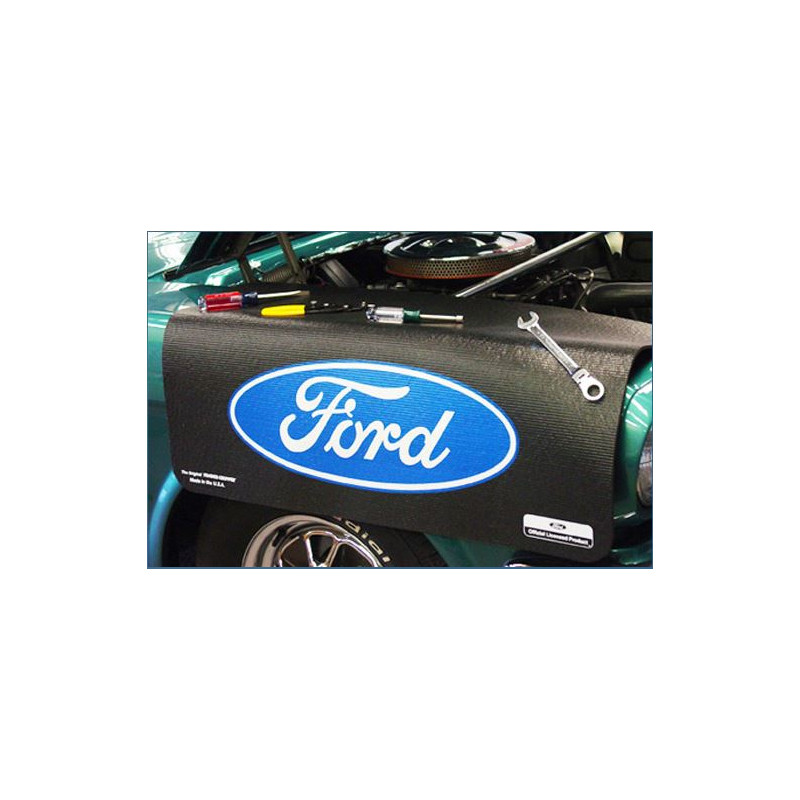 Tapis de protection d'aile siglé Ford, Mustang 64 à 2018