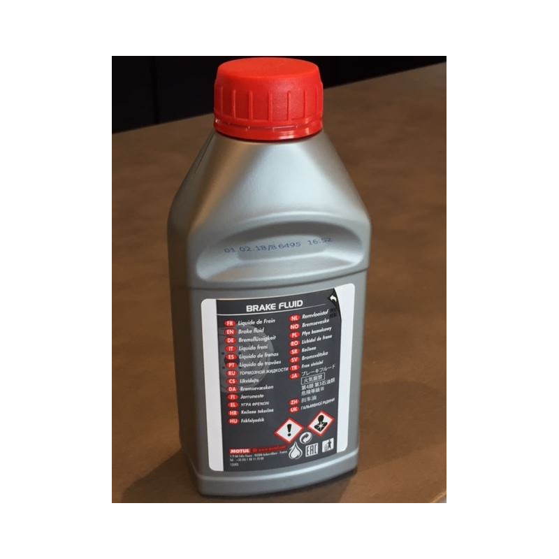 Bouteille purge liquide de frein (500 ml)