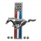 Emblème d'aile 289 côté conducteur, Mustang 67 à 68