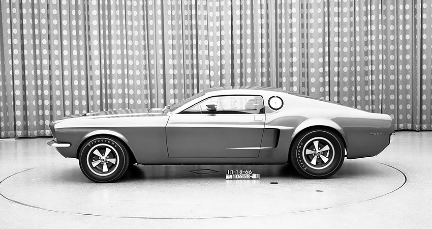 La Ford Mustang Mach I Concept 1966, un fastback à 2 places